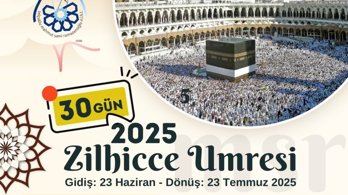 UMRE İBADETİ İLE ARAPÇA ÖĞRETİMİ BAŞVURULARIMIZ BAŞLADI...